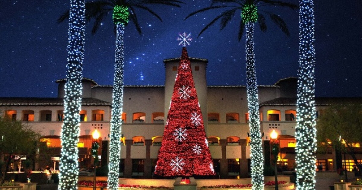 VIDEO 4.5M lights to see at 'Princess' resort Christmas At The Princess Scottsdale